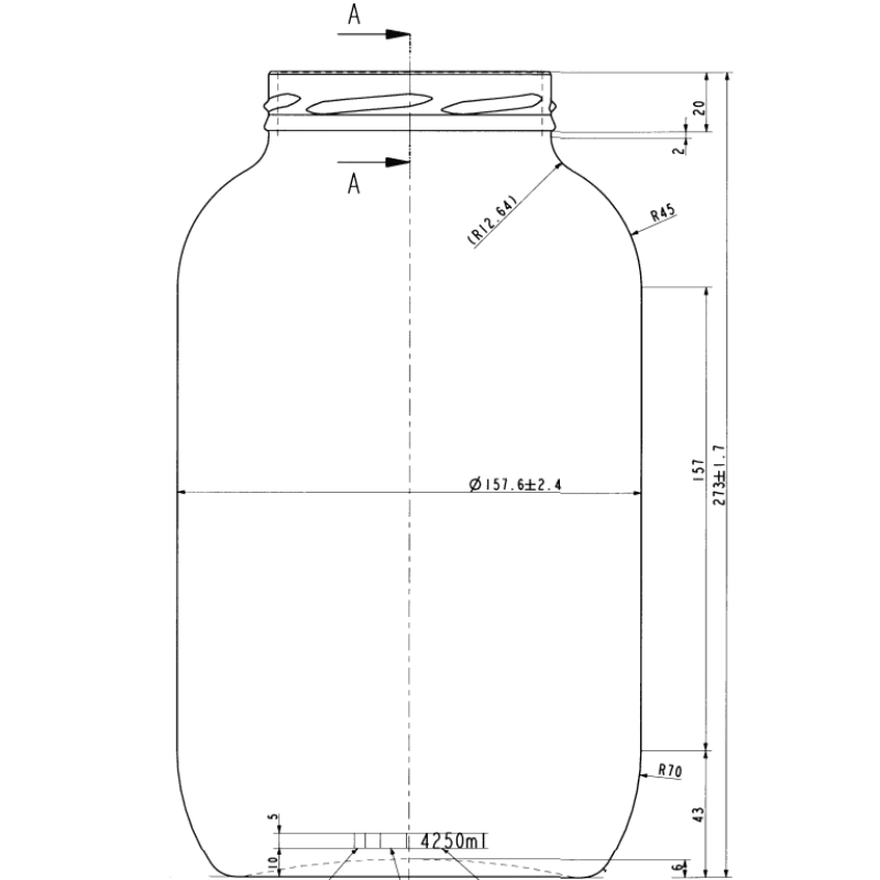 Tegla 4.25L STANDARD Slika 2