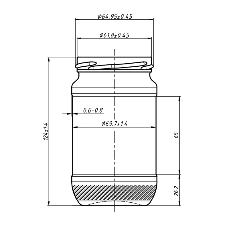 Tegla 370ml VIA Slika 2